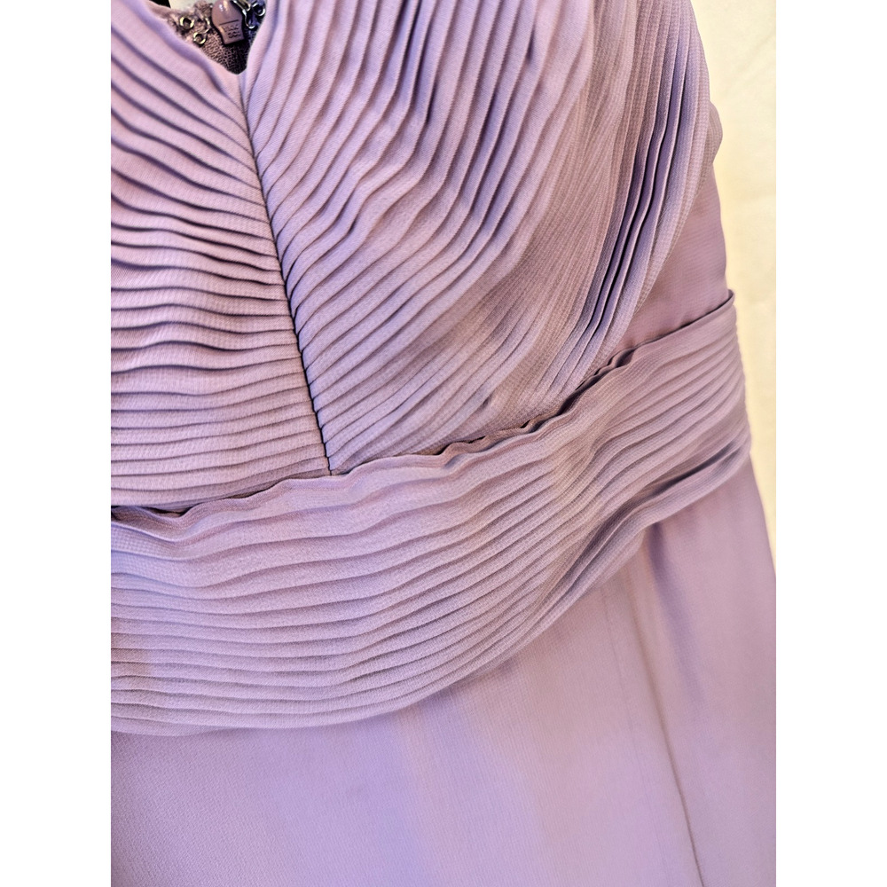 Prom Dress Long Formal Lilac Lavender Evening Gown Birdy Grey Bridesmaid Small - Picture 6 of 10